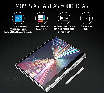 HP Envy X360 i7/12TH/16GB/512GB 3-Year HP Envy X360 i7/12TH/16GB/512GB 3-Year