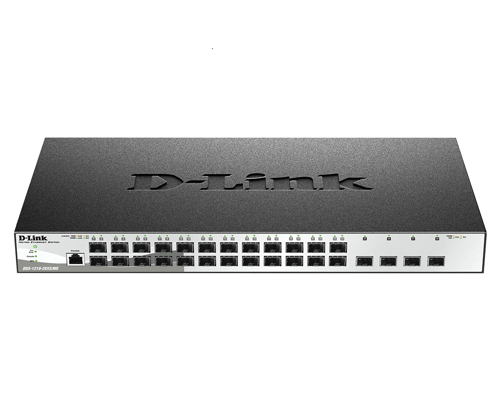 Dlink 28 Port Network Switch Fiber Full Giga DGS-1210-28XS