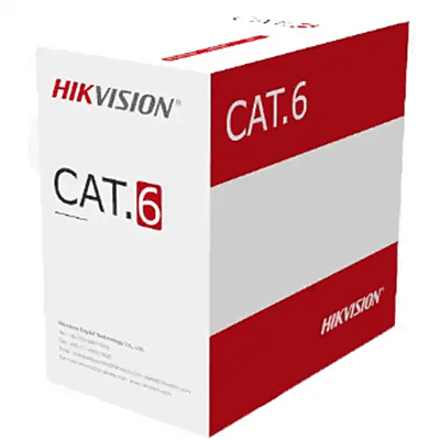 Hikvision Cat 6 Cable UTP 305Meter White CCA DS-1LN6U-W/CCA