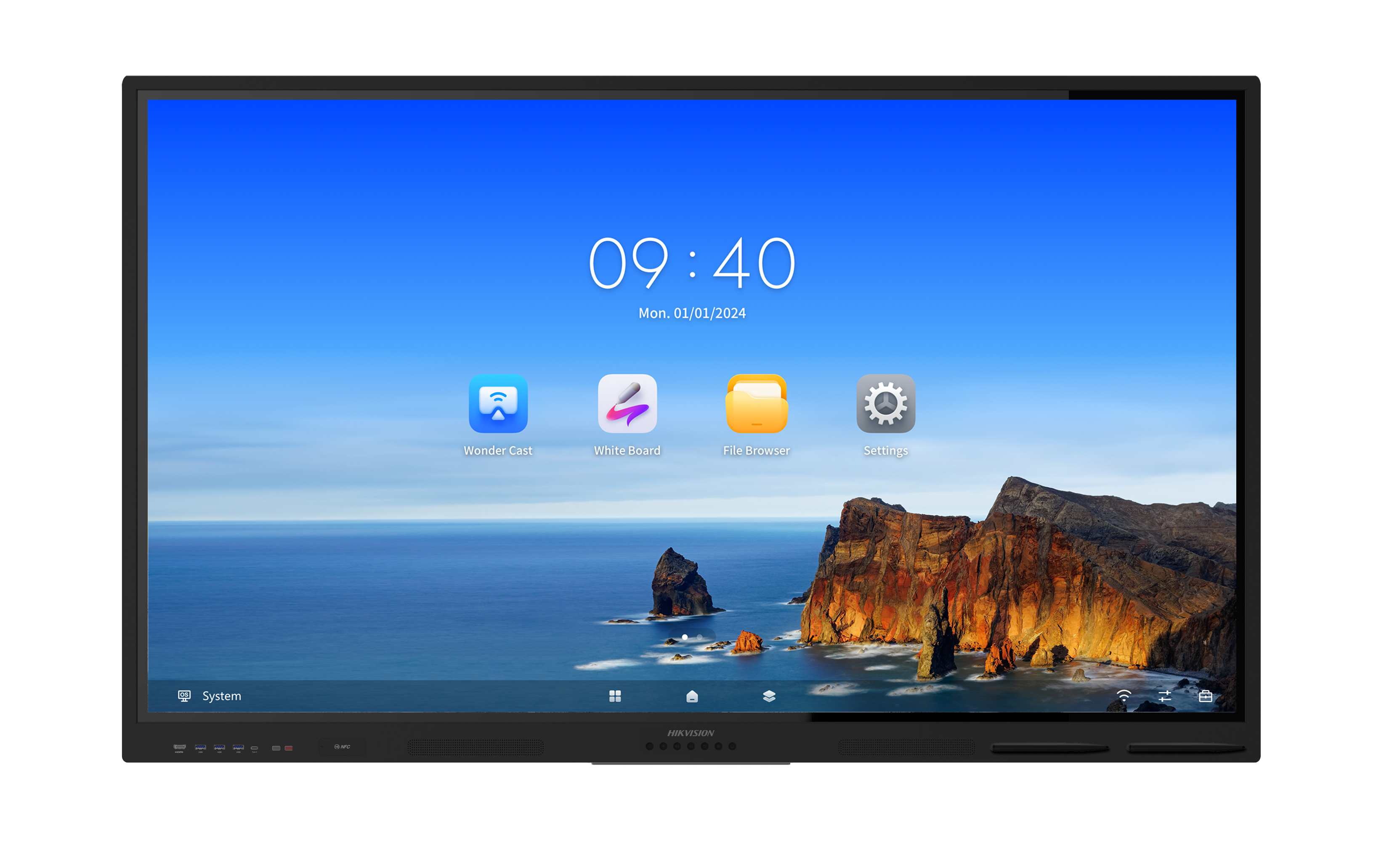Hikvision 86 Inch Smart Interactive Flat Panel Display DS-D5B86RB/EL