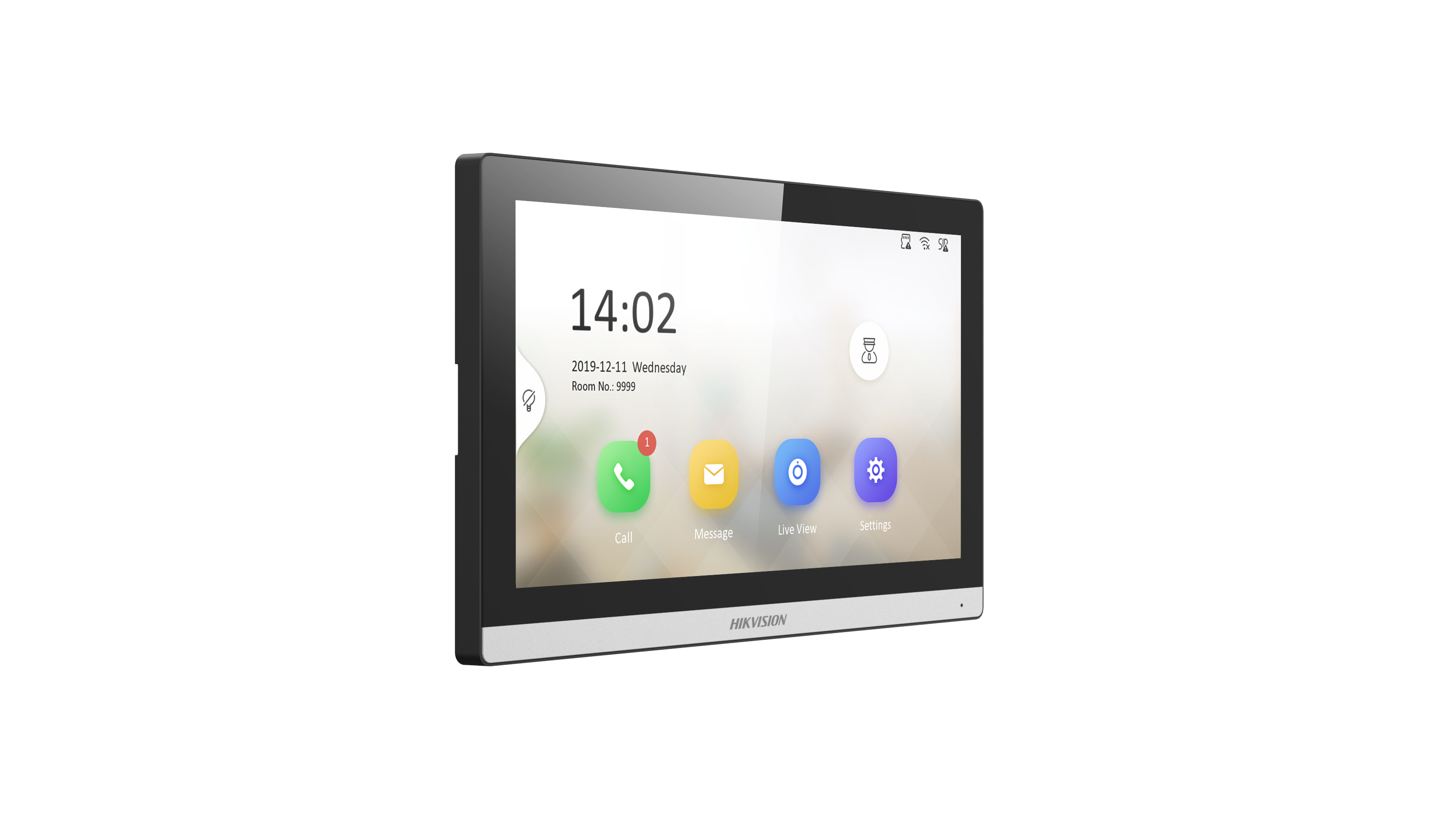 Hikvision IP VDP Indoor Station 7 inch Touch DS-KH6350-WTE1 Hikvision IP VDP Indoor Station 7 inch Touch DS-KH6350-WTE1