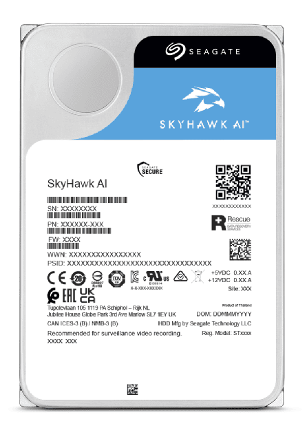 Seagate 10TB Skyhawk Hard Disk ST10000VE001